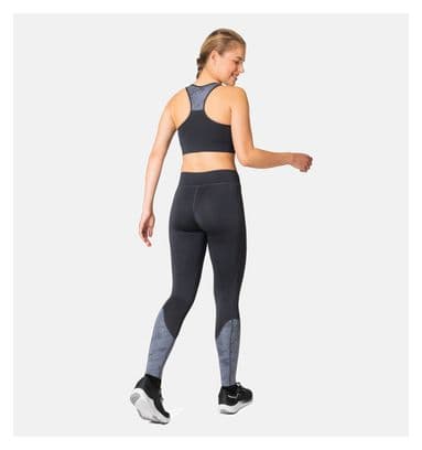 Collant Long Femme Odlo Essentials Print Bleu