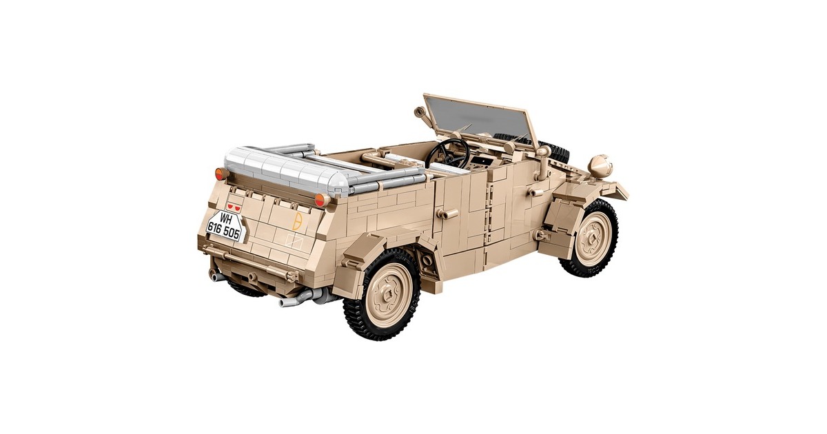 COBIHistorical Collection - Kübelwagen Personenkraftwagen Typ 82 Constructiespeelgoed  (Schaal 1:12)