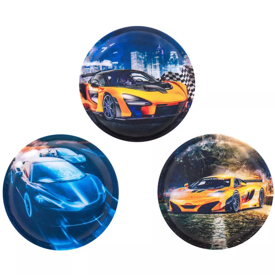 Belmil Patch Belmil Patches mit Klettverschluss Set 3-teilig Racing