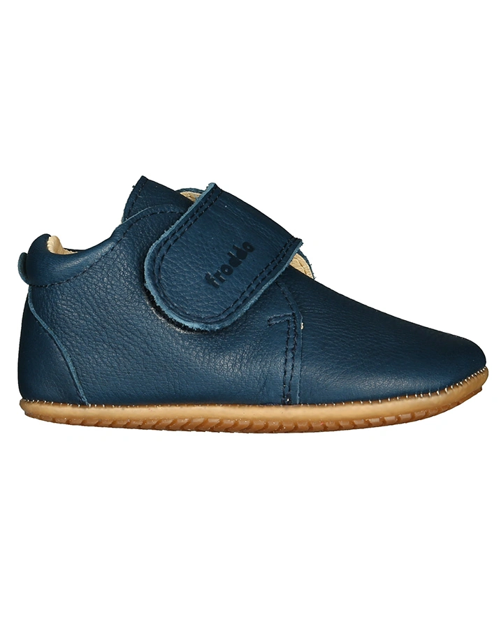 Leder-Krabbelschuhe PREWALKERS in dunkelblau