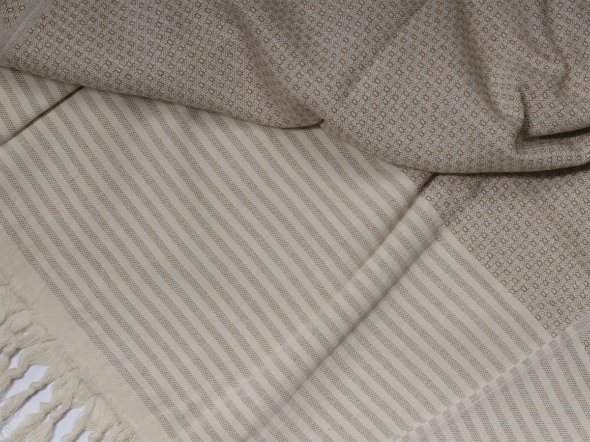 PHLOX 100 x 200 cm hamamdoek - beige
