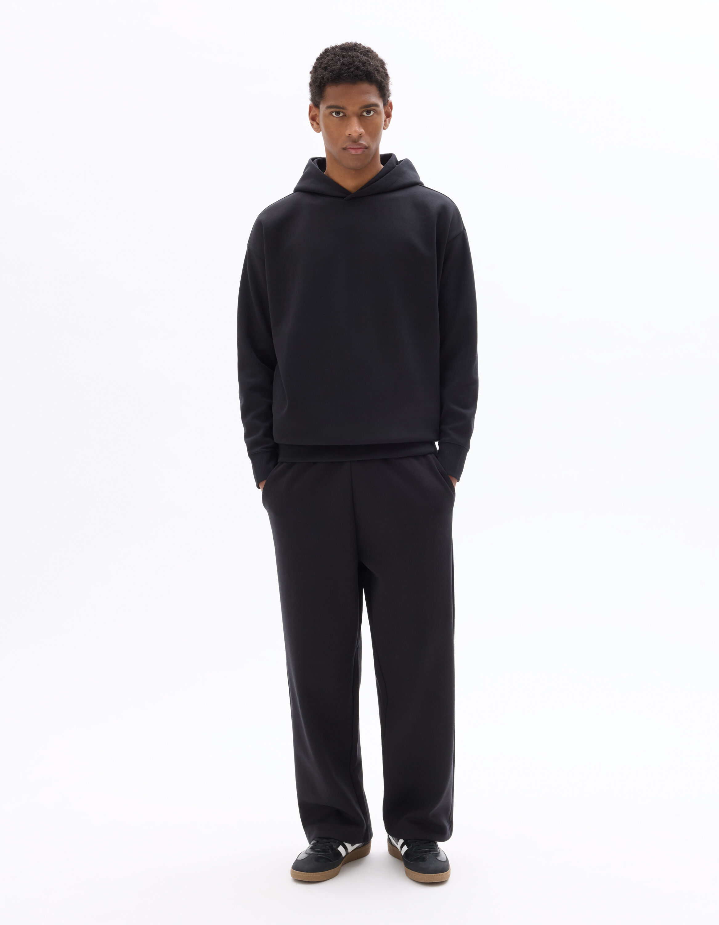 Pantalon de jogging oversize - noir