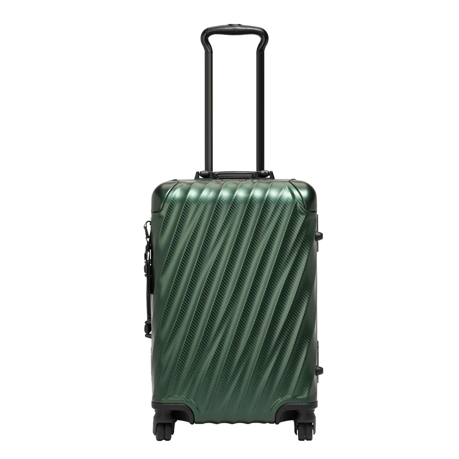 Tumi 19 Degree Aluminum International Carry-On texture forest green