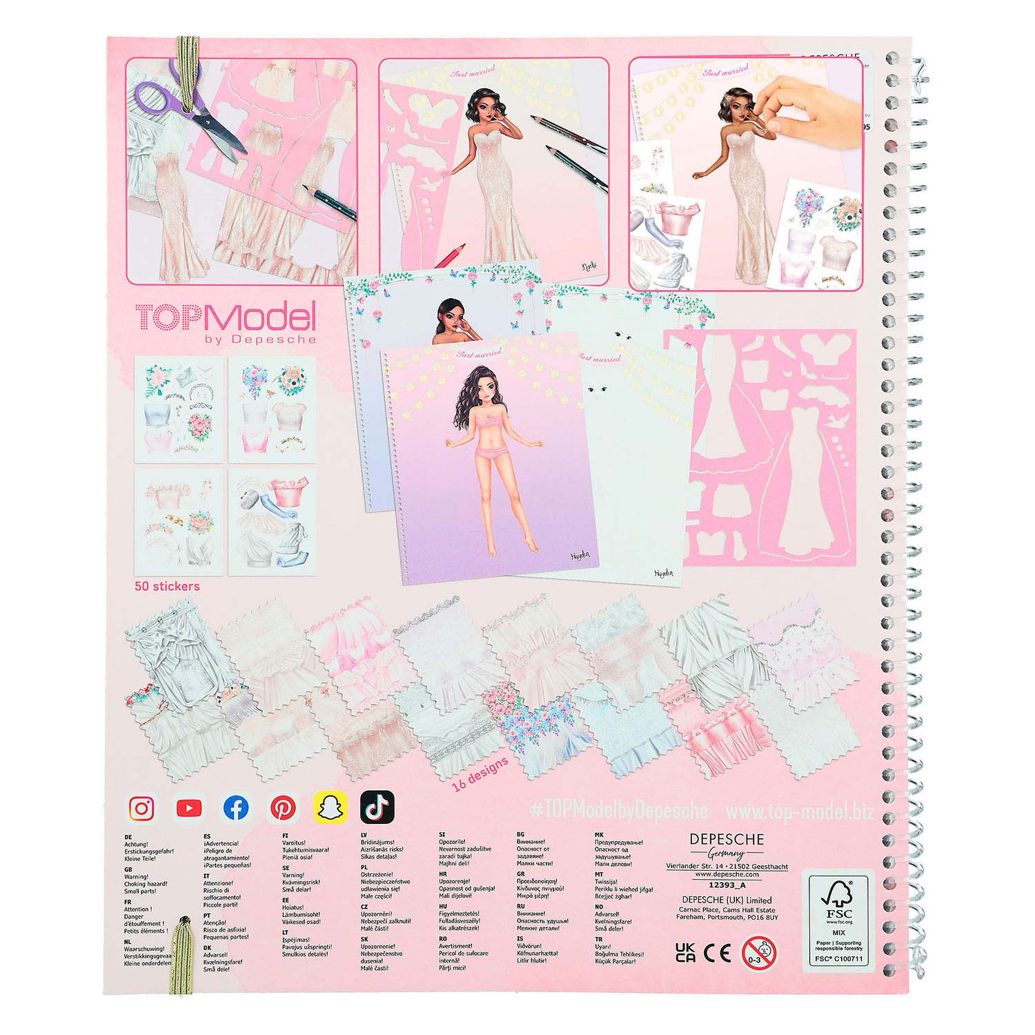 TOPModel Create Your Wedding Special Kleurboek