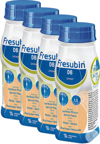 Fresubin DB Drink Pêche-Abricot Flacons 4x200ml