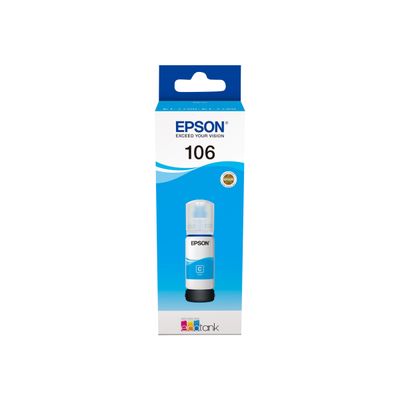 Epson EcoTank 106 - cyan - réservoir d'encre original