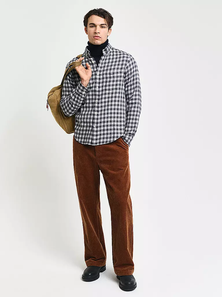 GANT Flanellhemd  blau