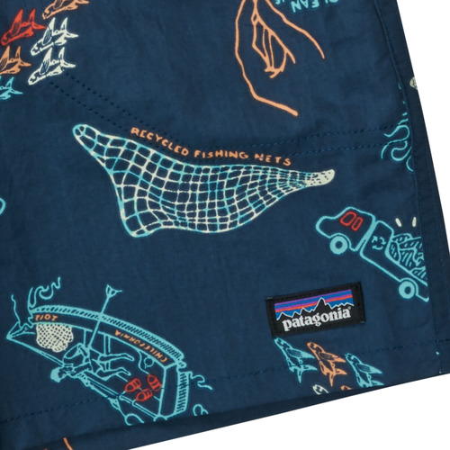 Patagonia - BOYS BAGGIES SHORTS - Marine