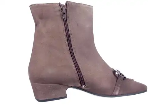 Roberto d'Angelo taupe Tess - maat 43 enkellaars taupe - maat 43 Calandschoen
