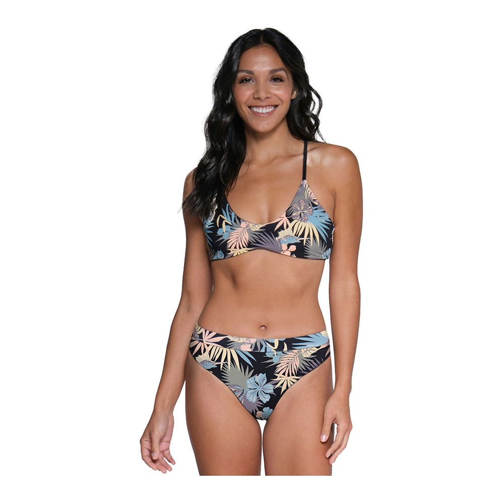 Salty Crew TANDEM - Haut de maillot de bain Femme black