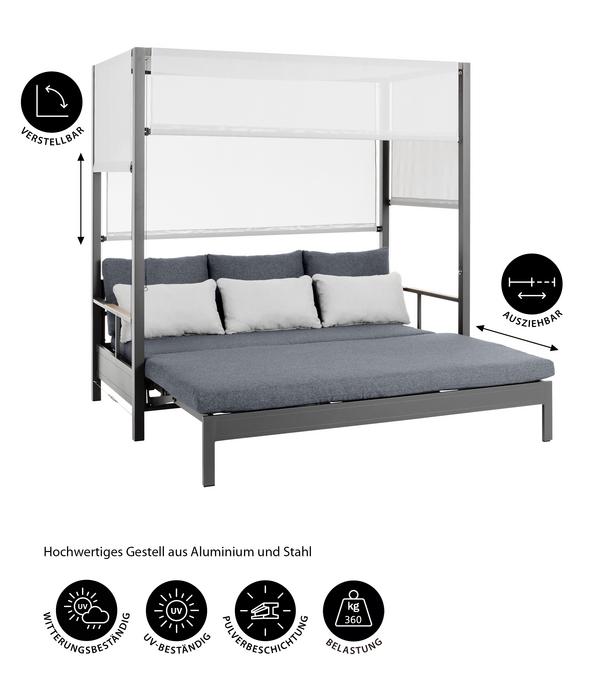 Dehner Daybed Hollywood, ca. B195/H195/T183 cm