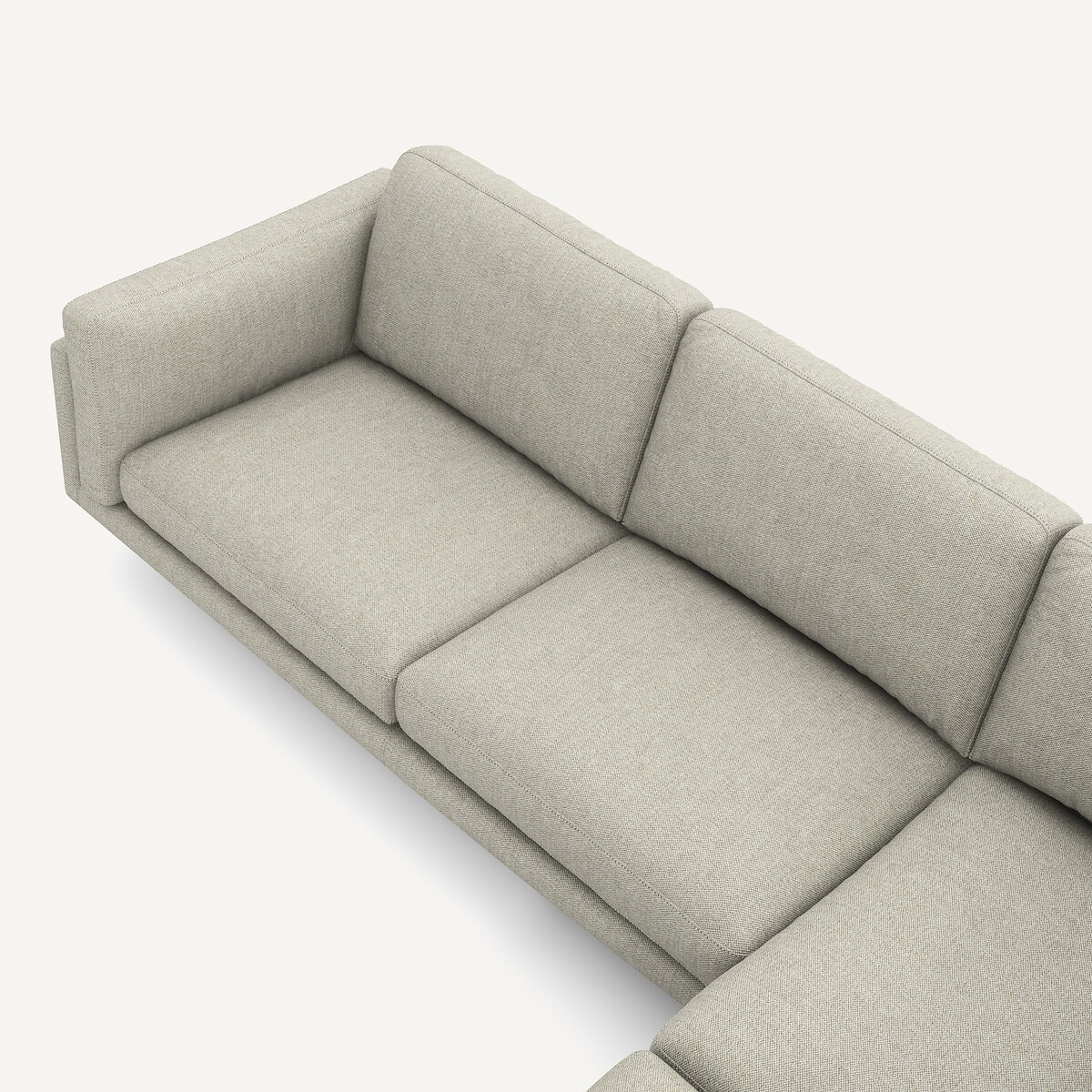 AM.PM<br>Sofá de canto em tweed, César