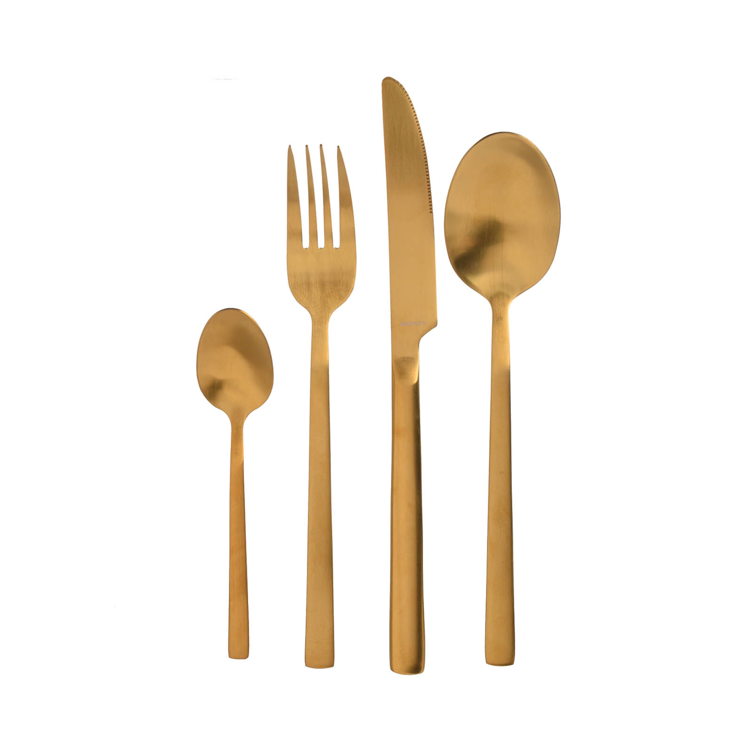 gold, 16-teilig