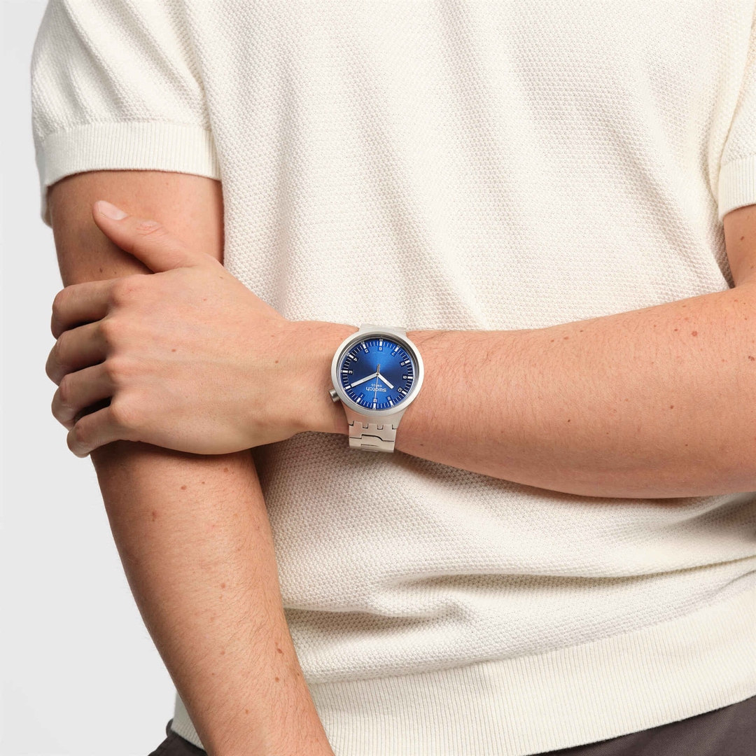Swatch Big Bold Irony Indigo Hour