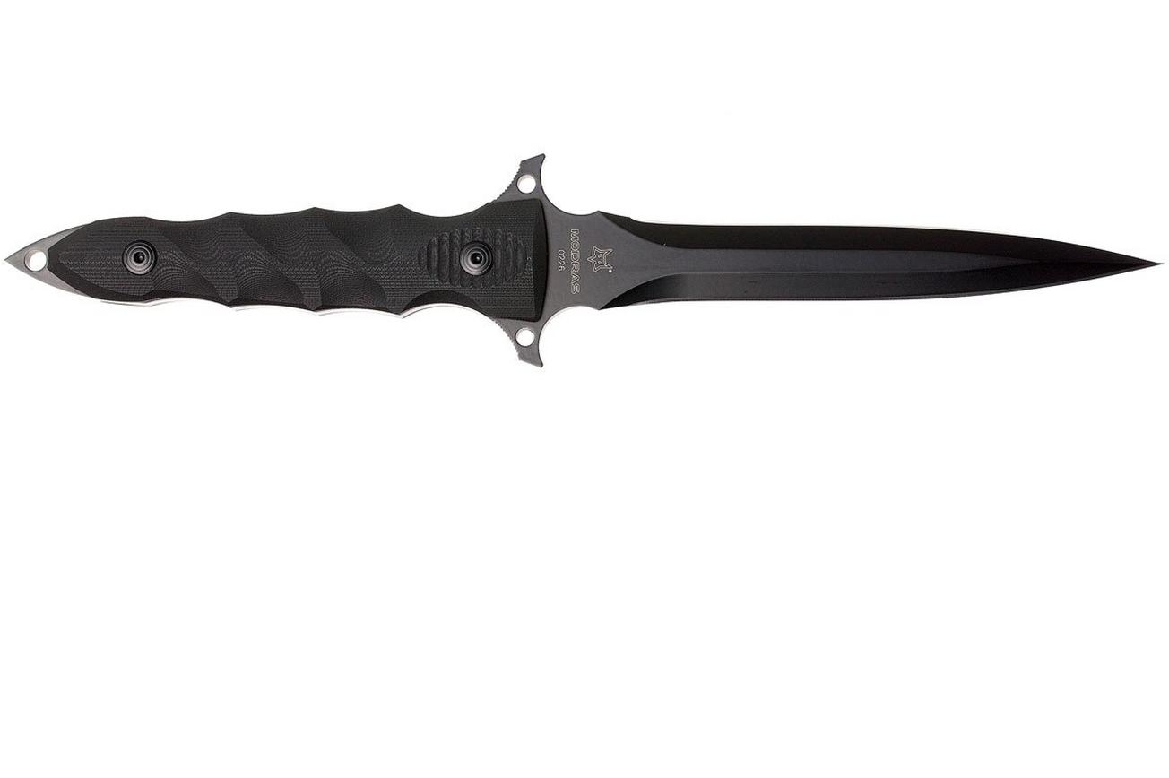 Fox FKMD Modras Black FX-507 dolk, Borut Kincl design