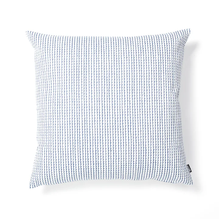 Artek - Rivi Kissenbezug 50 x 50 cm, weiss / blau