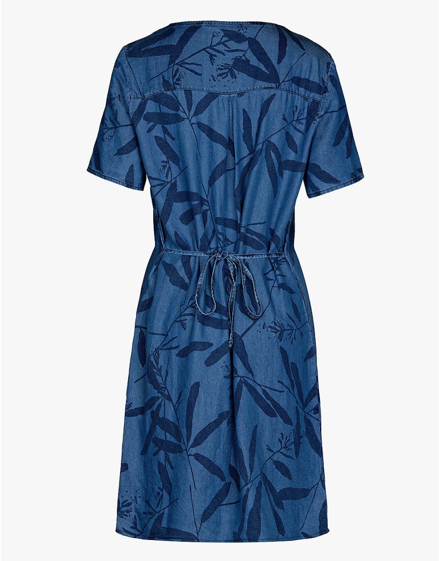 Robe en lyocell imprimée