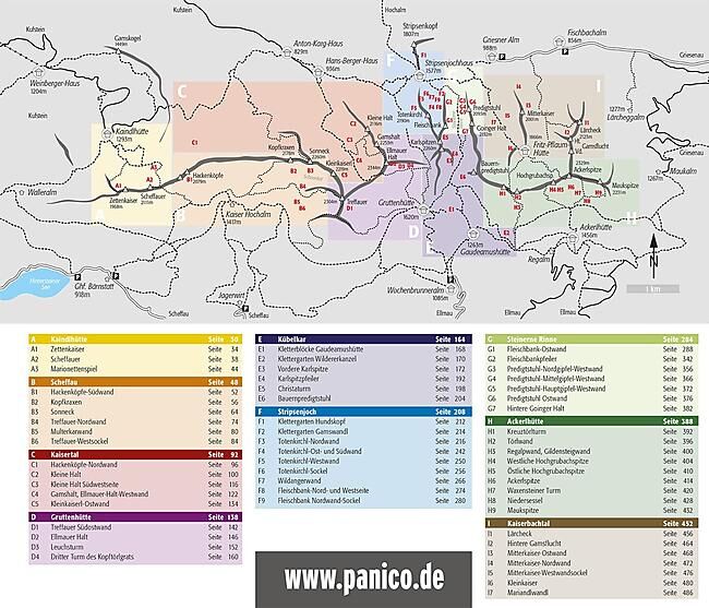 PANICO ALPINVERLAG - ESCALADE WILDER KAISER