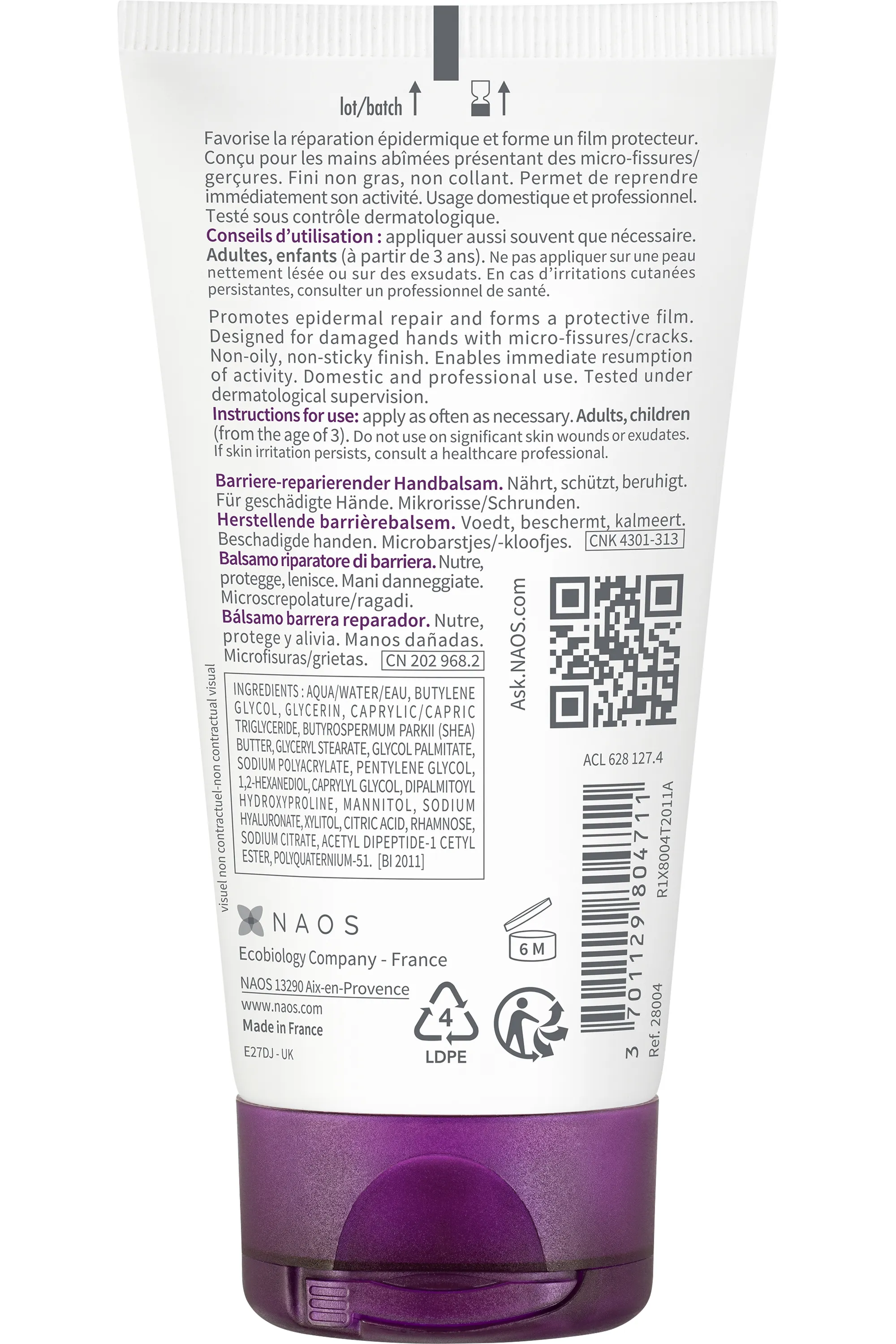 Bioderma Crème mains réparatrice Cicabio-50 ml