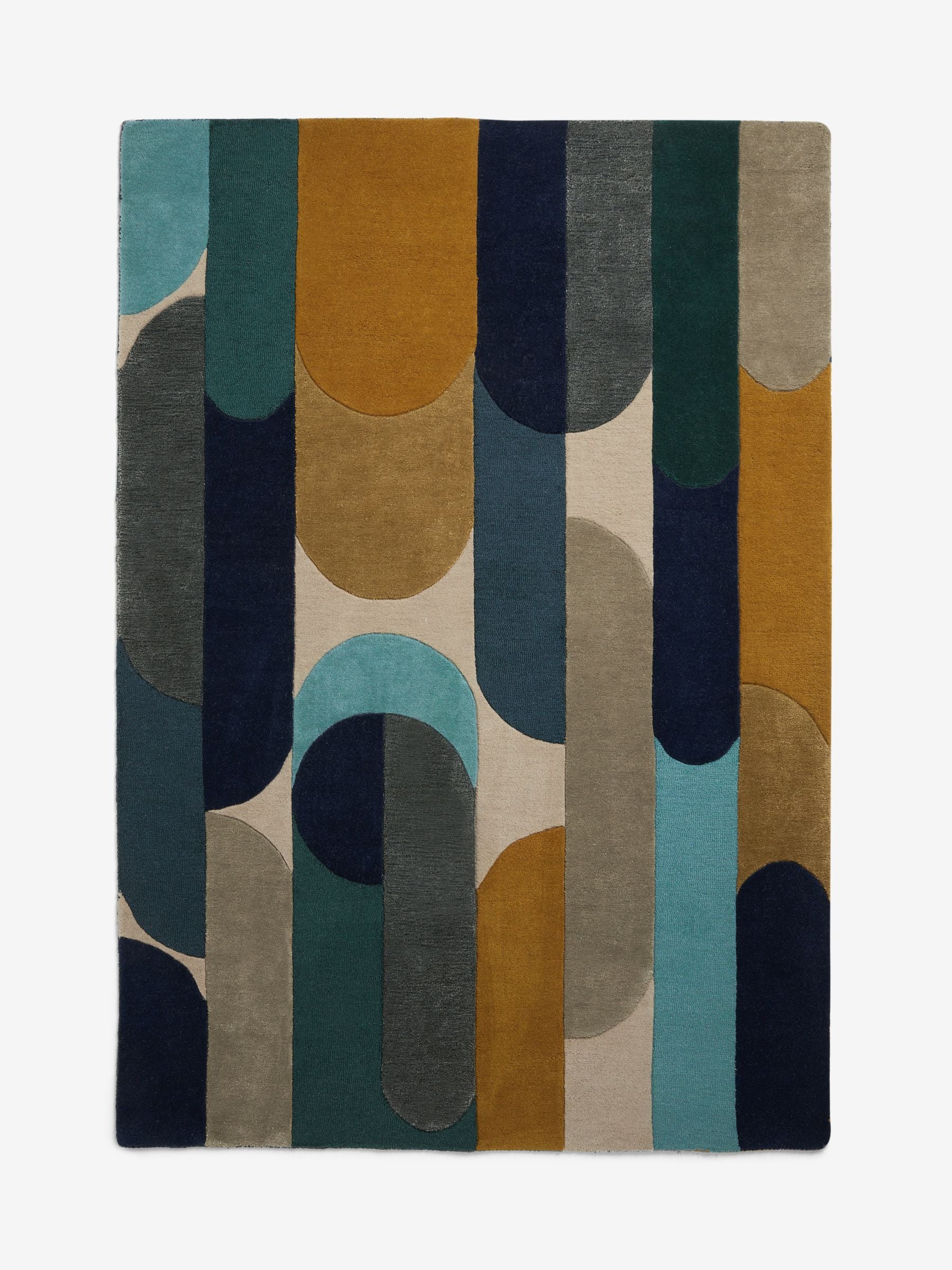 Retro Shapes Tapijt