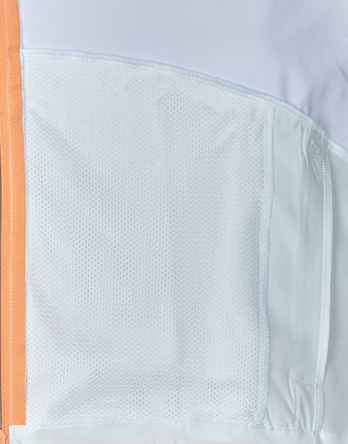 Under Armour - WOVEN FZ JACKET - Blanc / Gris / Orange