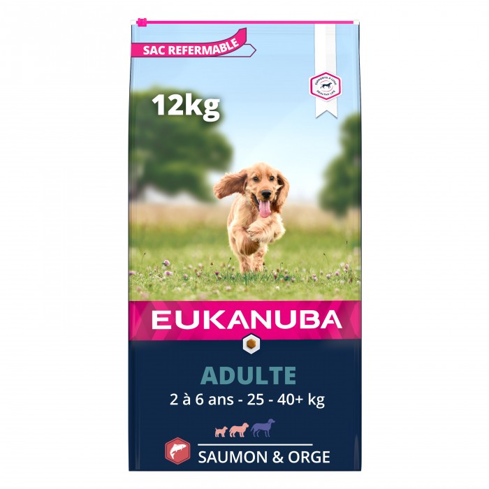 Eukanuba Adult Small & Medium Breed - Saumon et orge