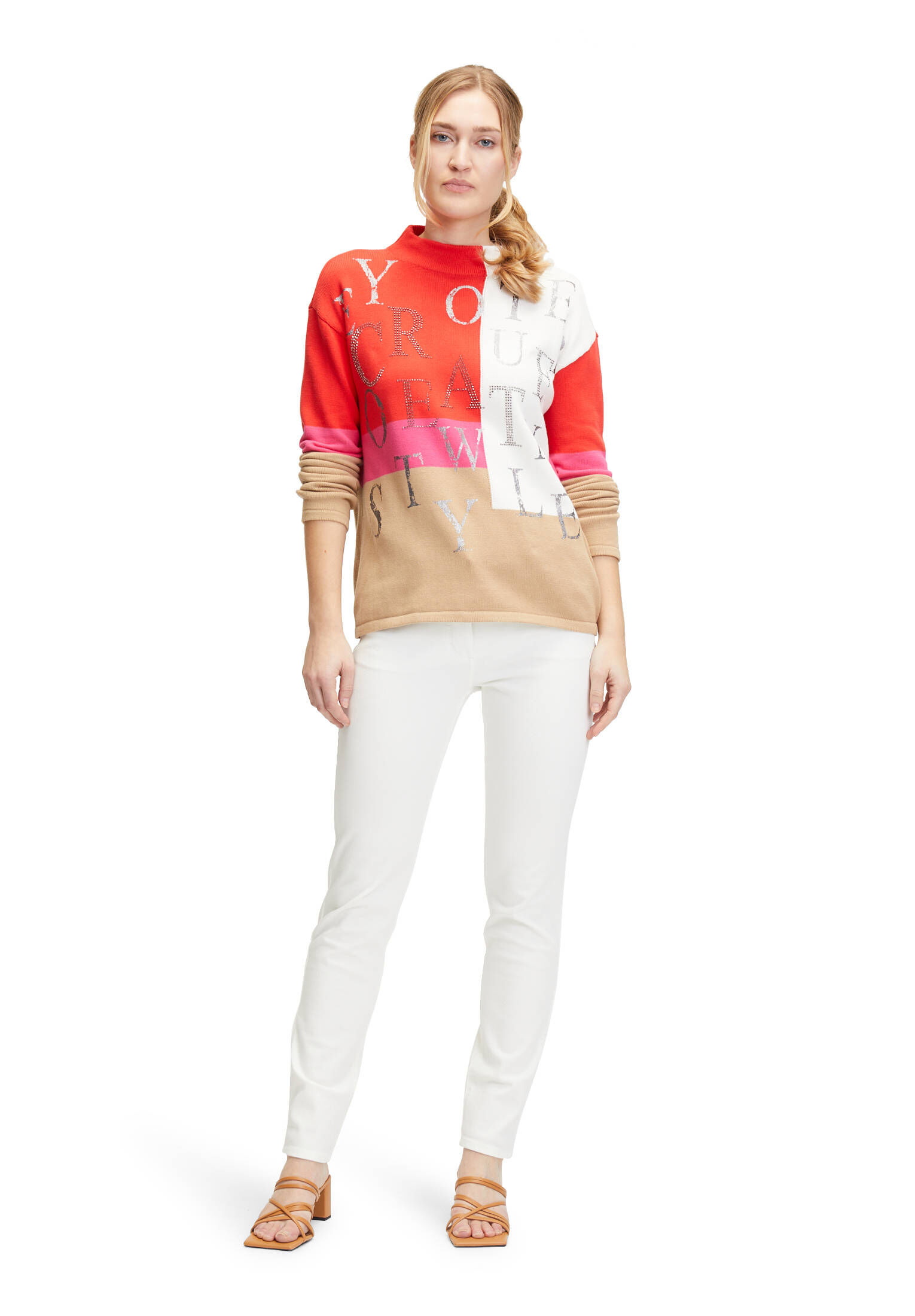 Betty Barclay| Damen Strickpullover mit Color Blocking