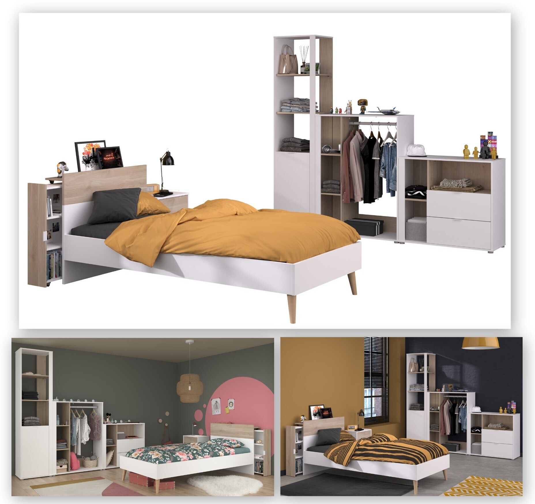 Parisot Kinderzimmer-Set 6-teilig 