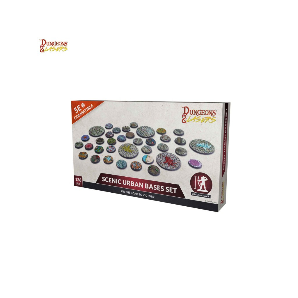 Dungeons & Lasers - Décors - Scenic Urban Bases Set