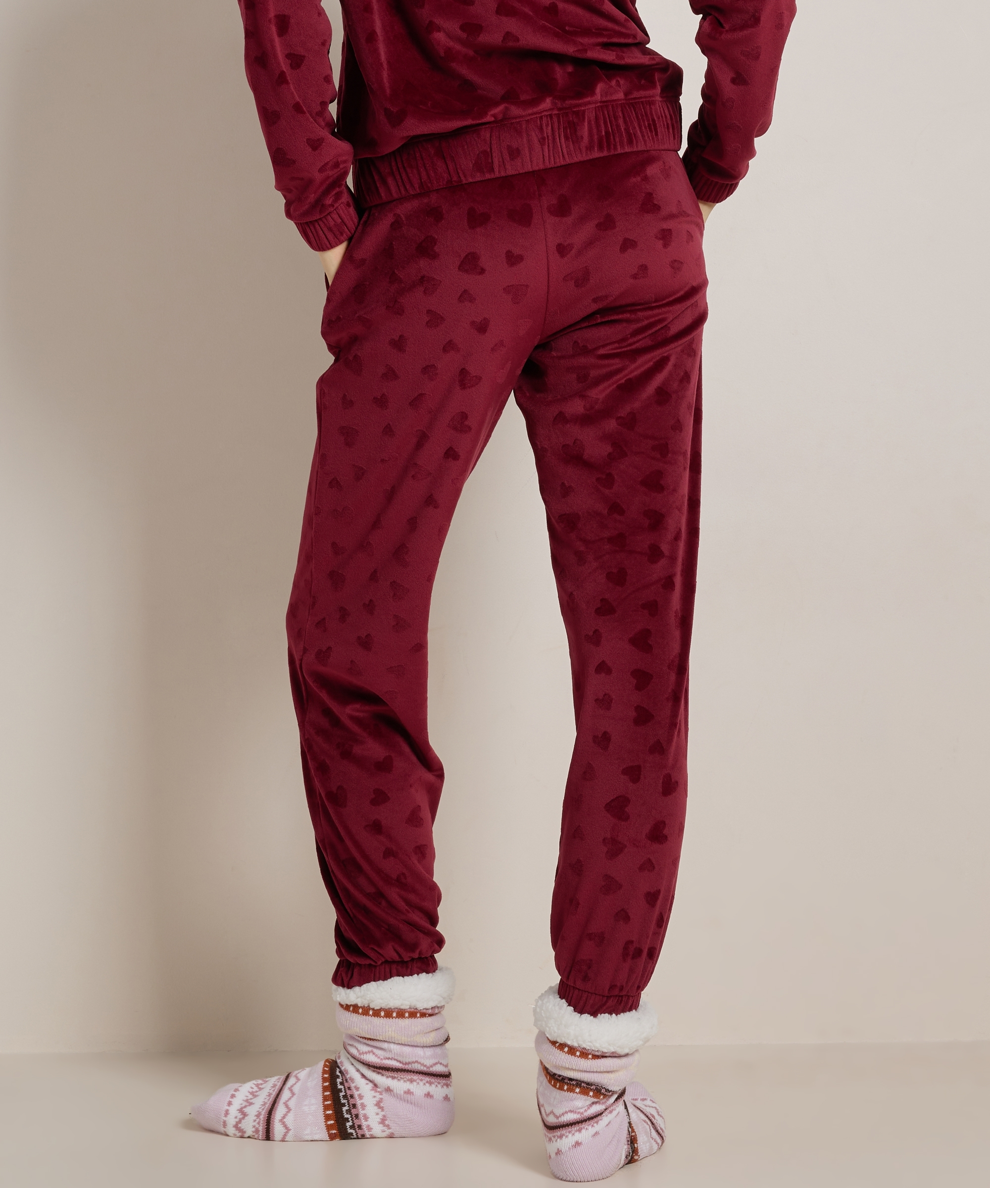 velours huispak print