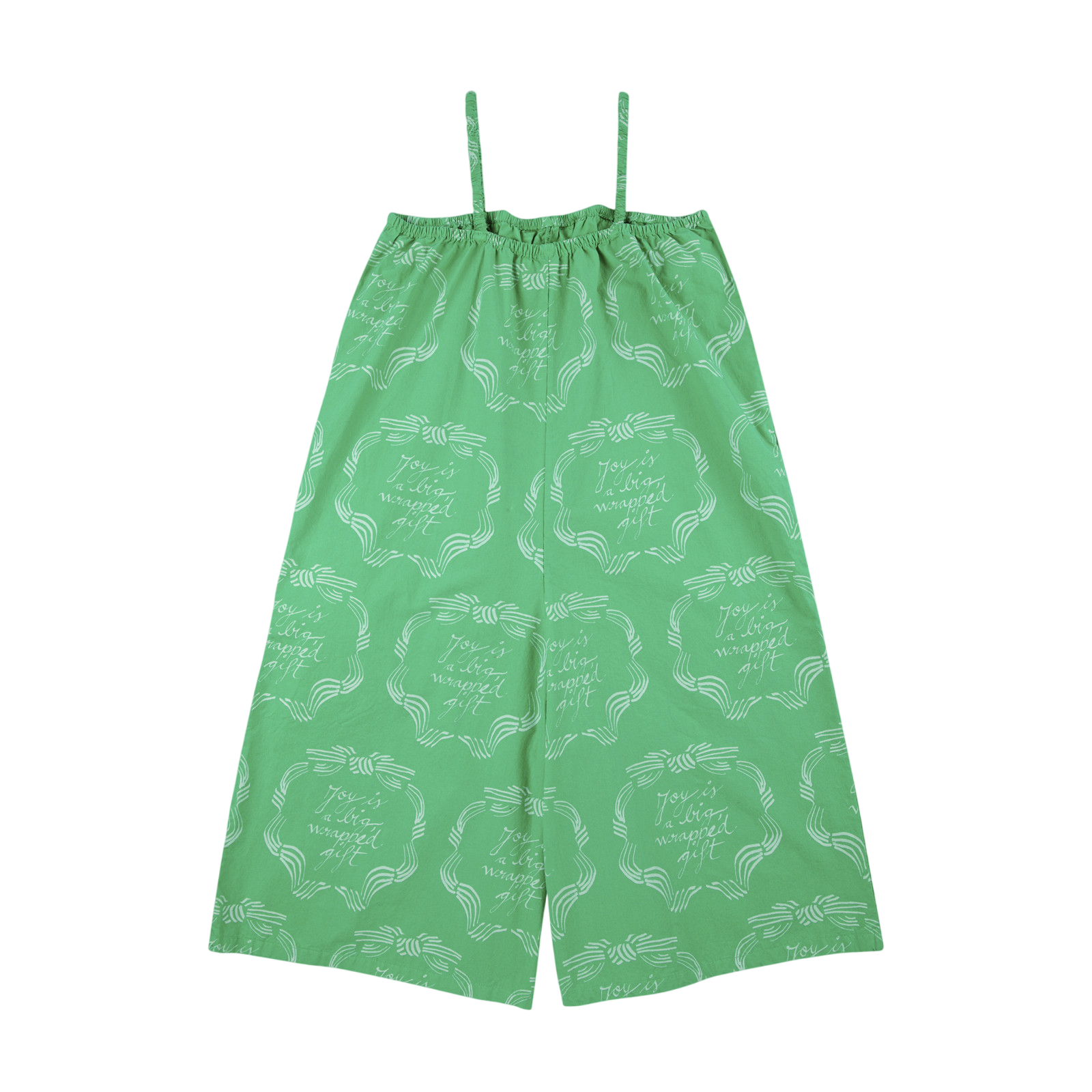 Einteiler Ribbon Gift All Over Woven Green