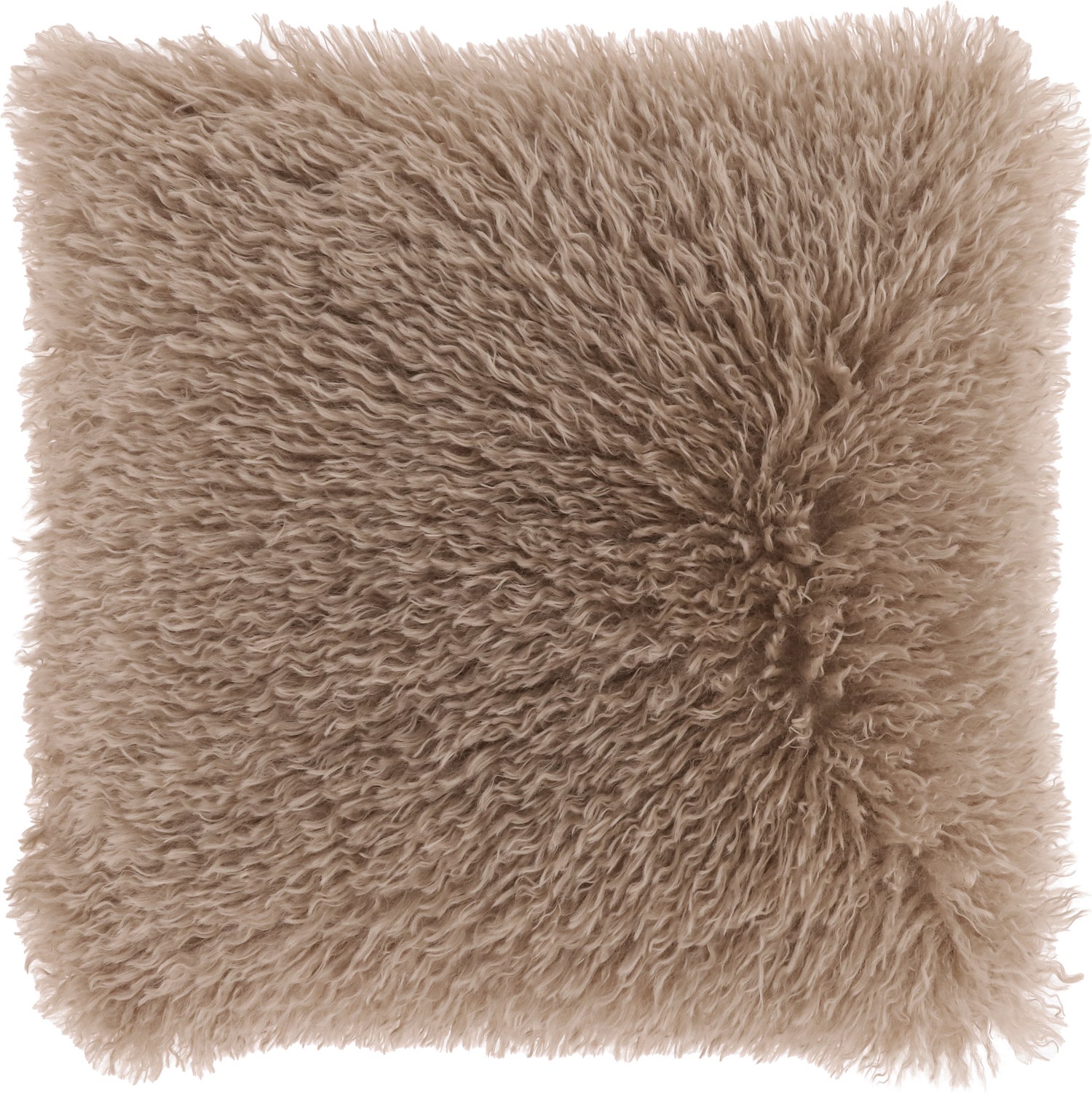 Unique Living sierkussen Frieda taupe 45 x 45 cm