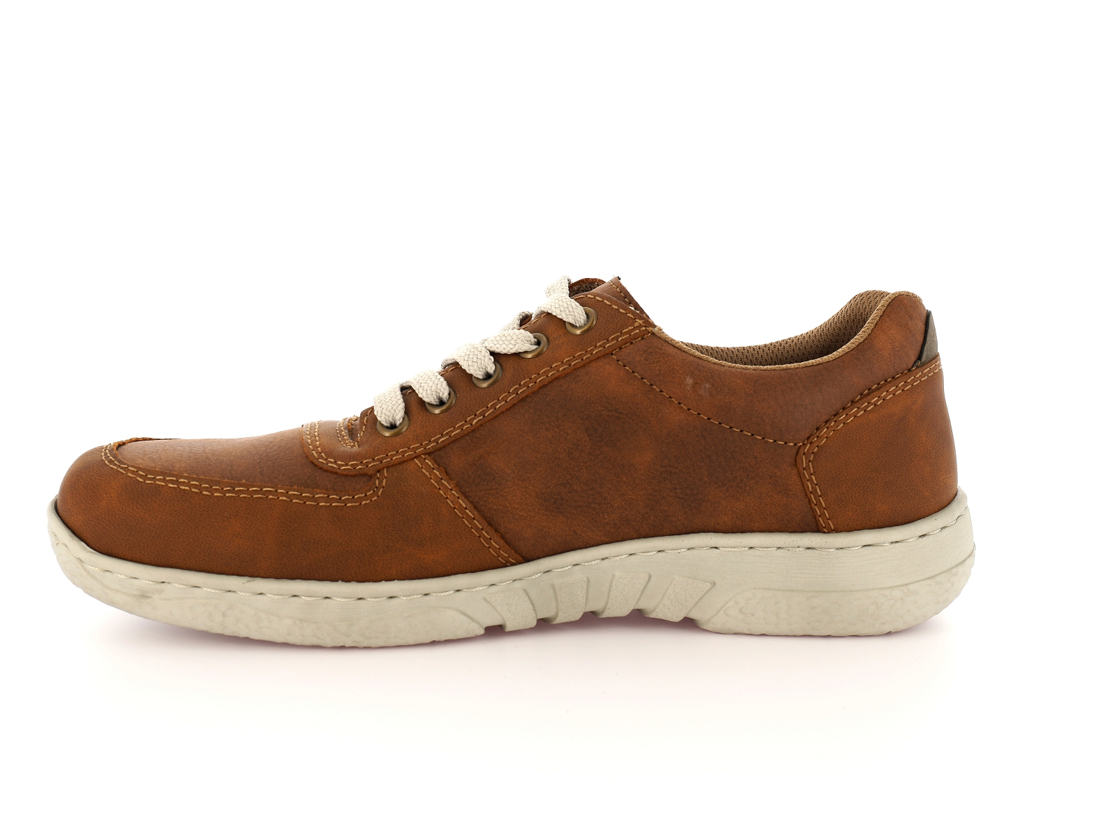 Rieker-03500 Synthétique Marron Clair