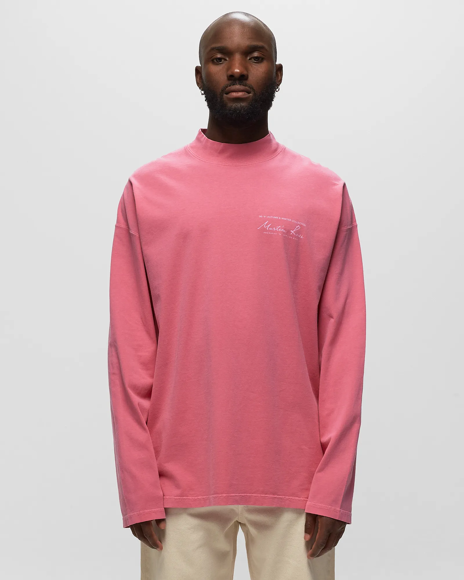 Martine Rose FUNNEL NECK TEE