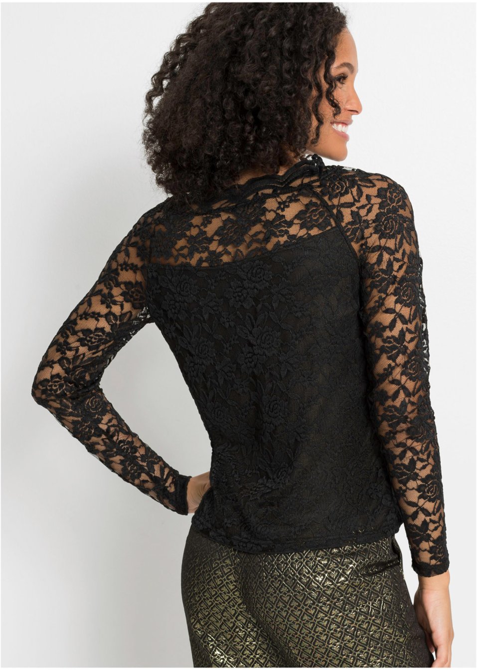 T-shirt en dentelle
