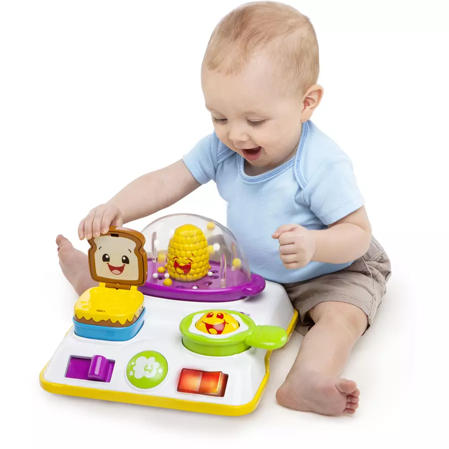 Bright Starts 4-in-1 Einkaufs- und Laufwagen, Shop ‘n Cook Walker™