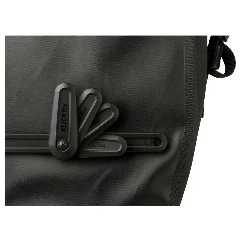 AGU Clean Single Shelter Click'nGo Medium 17L Fietstas Neongeel