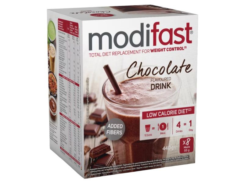 Modifast Drink Schokolade 8 x 55 g Diätshake