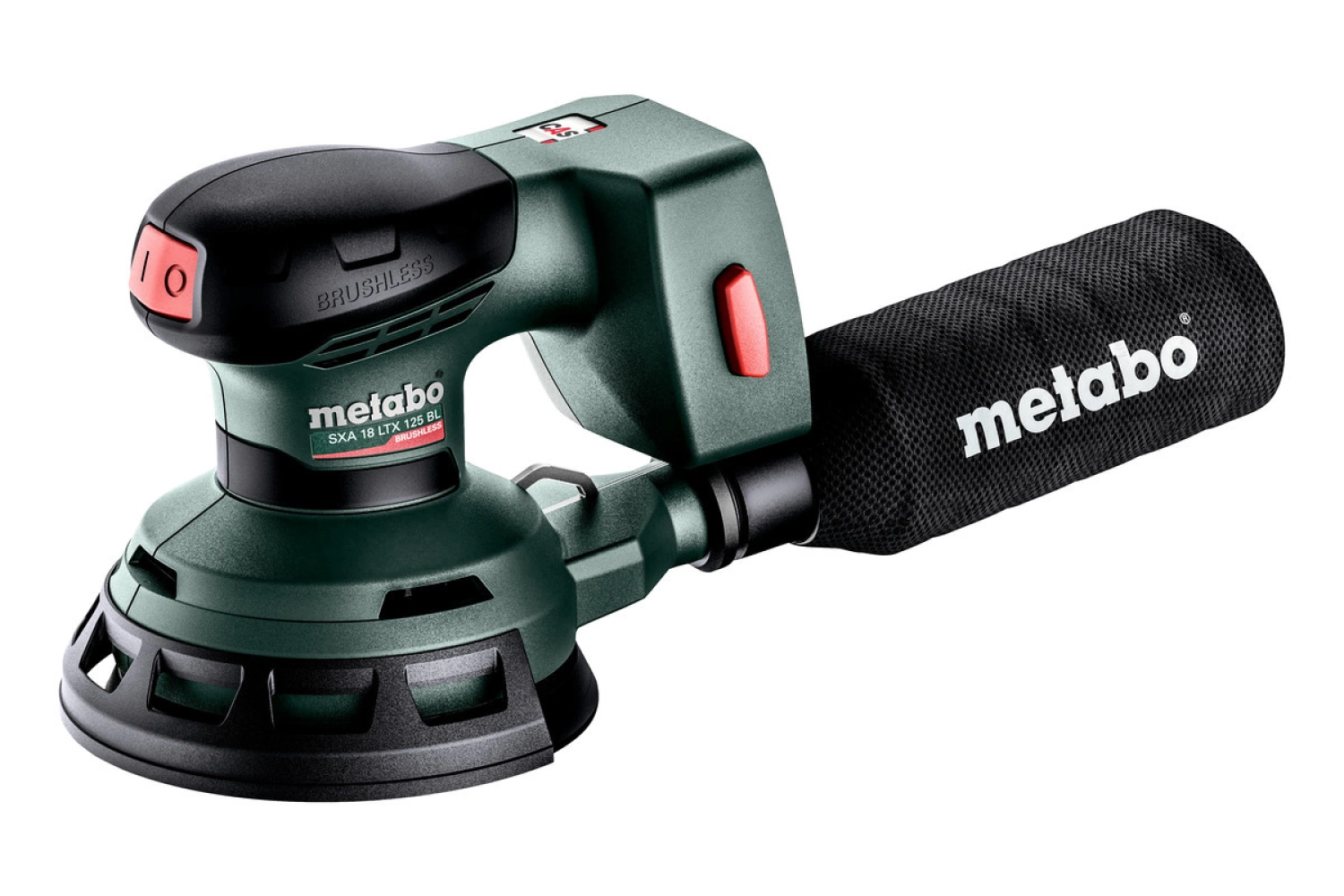 Metabo SXA 18 LTX 125 BL Set 18V Li-Ion Accu excentrische schuurmachine body in metaBOX   100st. schuurpapier - 125mm - koolborstelloos