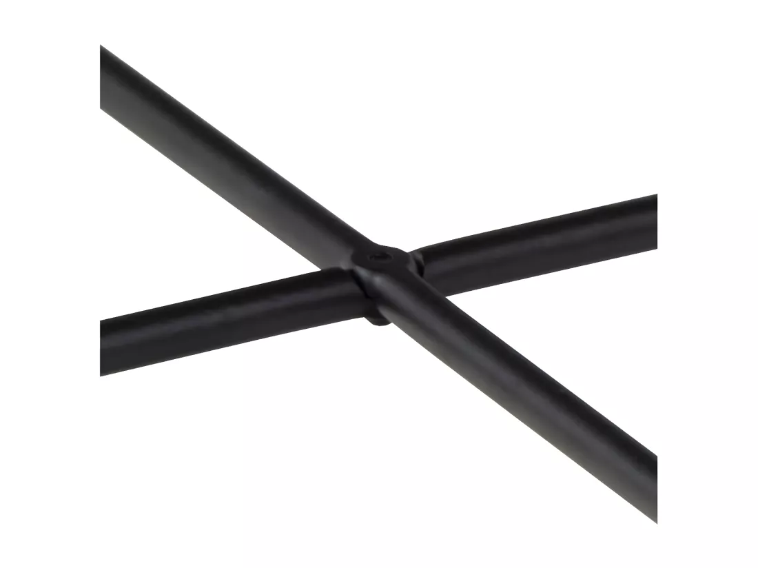 Tangara - Table d'appoint ronde en marbre ø52cm - Noir