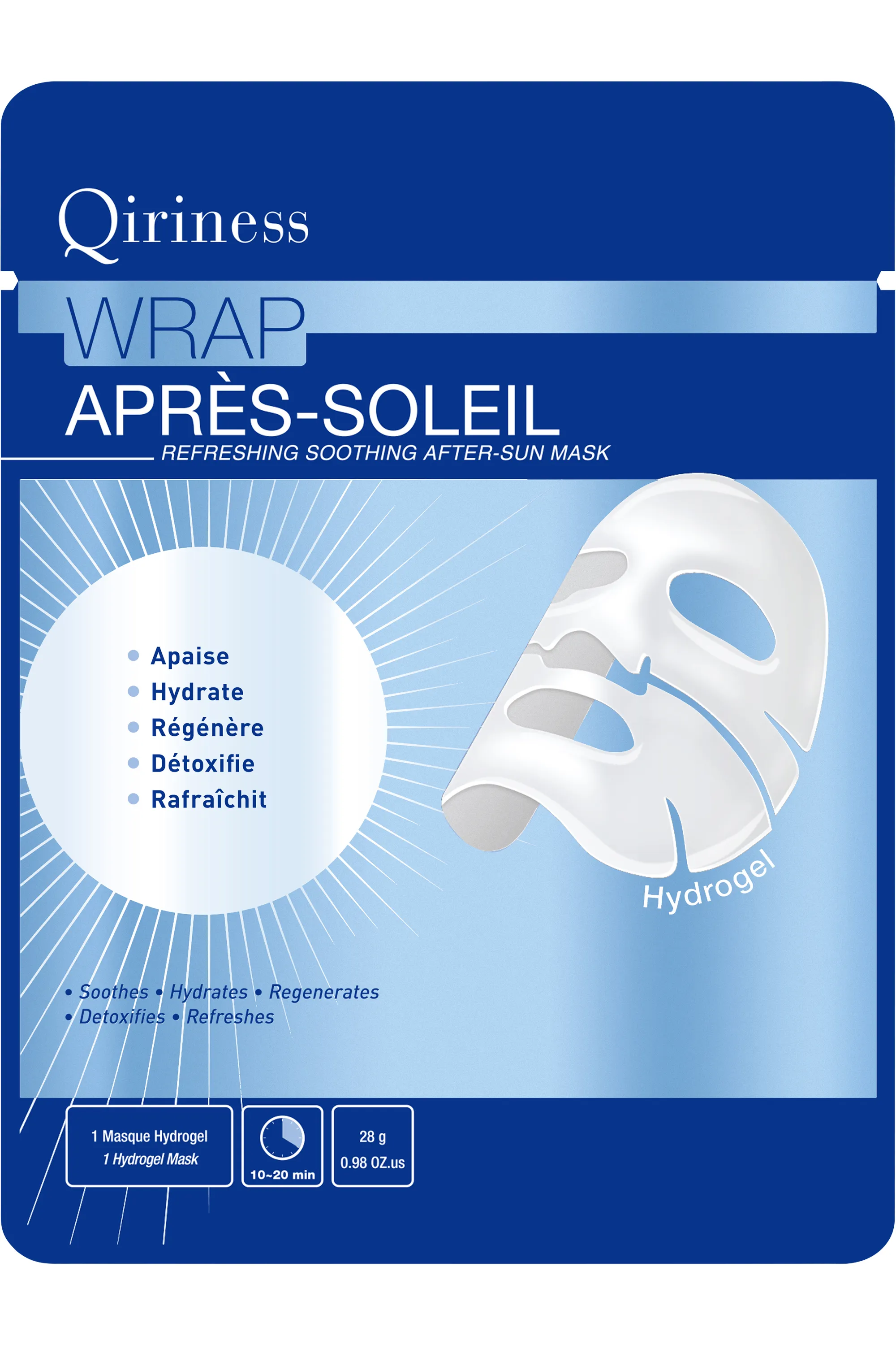 Qiriness Masque Wrap après-soleil-28 g