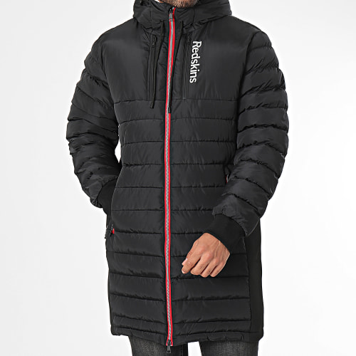 Doudoune Longue Capuche Darren Swell Noir