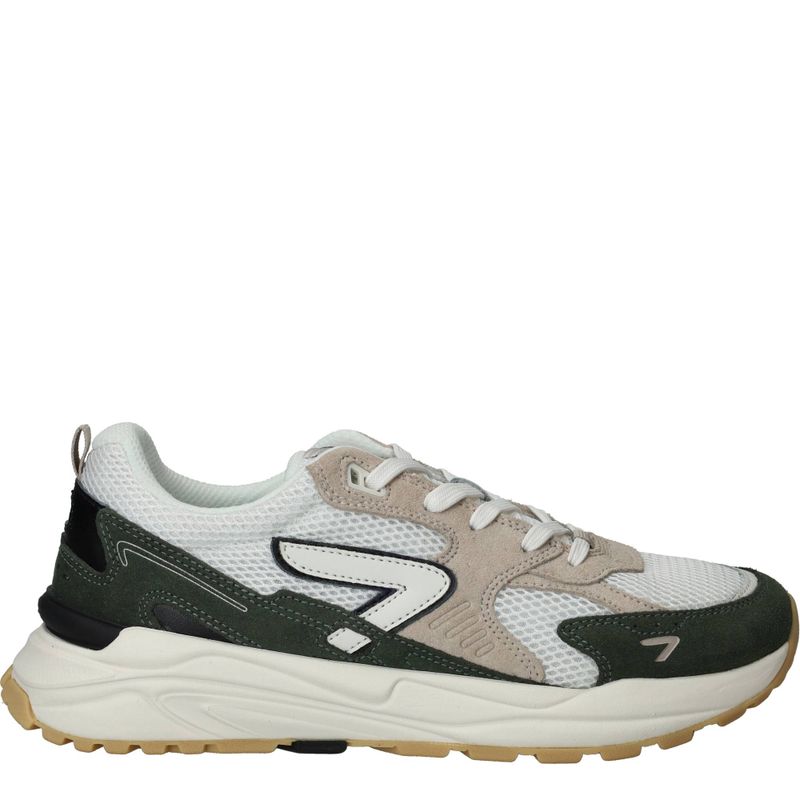 HUB Grid S48 Sneakers Groen Heren