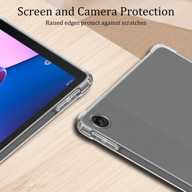 Lenovo Tab M10 Plus 3er Cover Case Etui (Gennemsigtig)