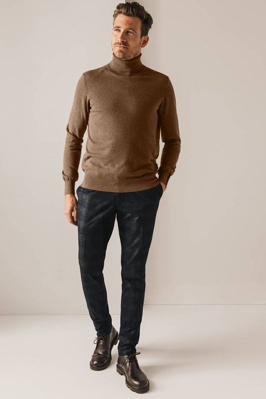 Only & Sons - Onsconnor Simple Life - Herensweater - Bruin - Regular Fit
