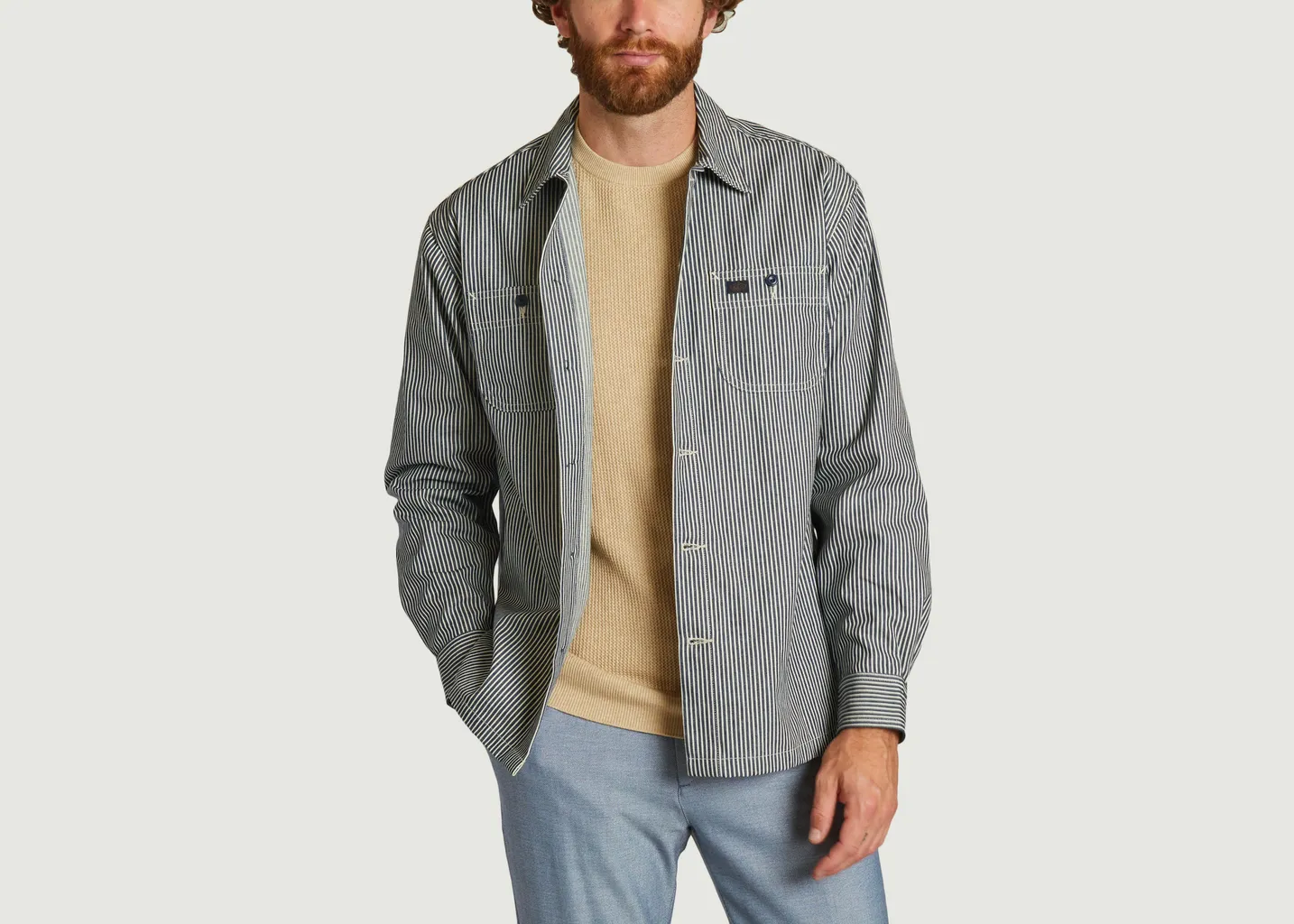 Chemise Vincent Hickory Nudie Jeans