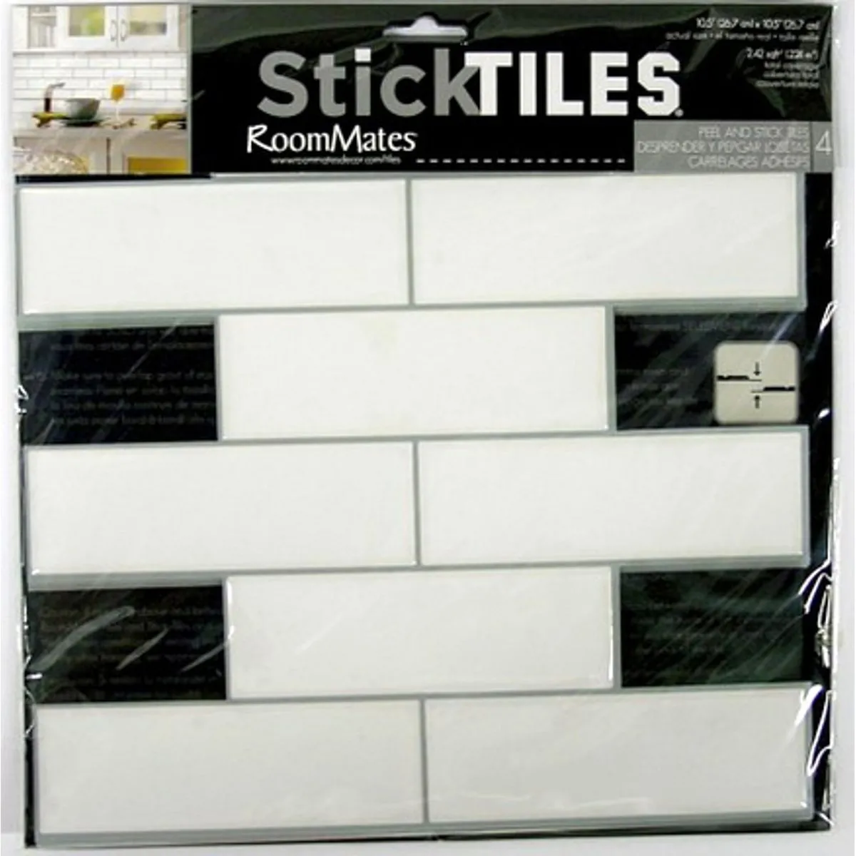 TheDecoFactory Stick Tile Métro