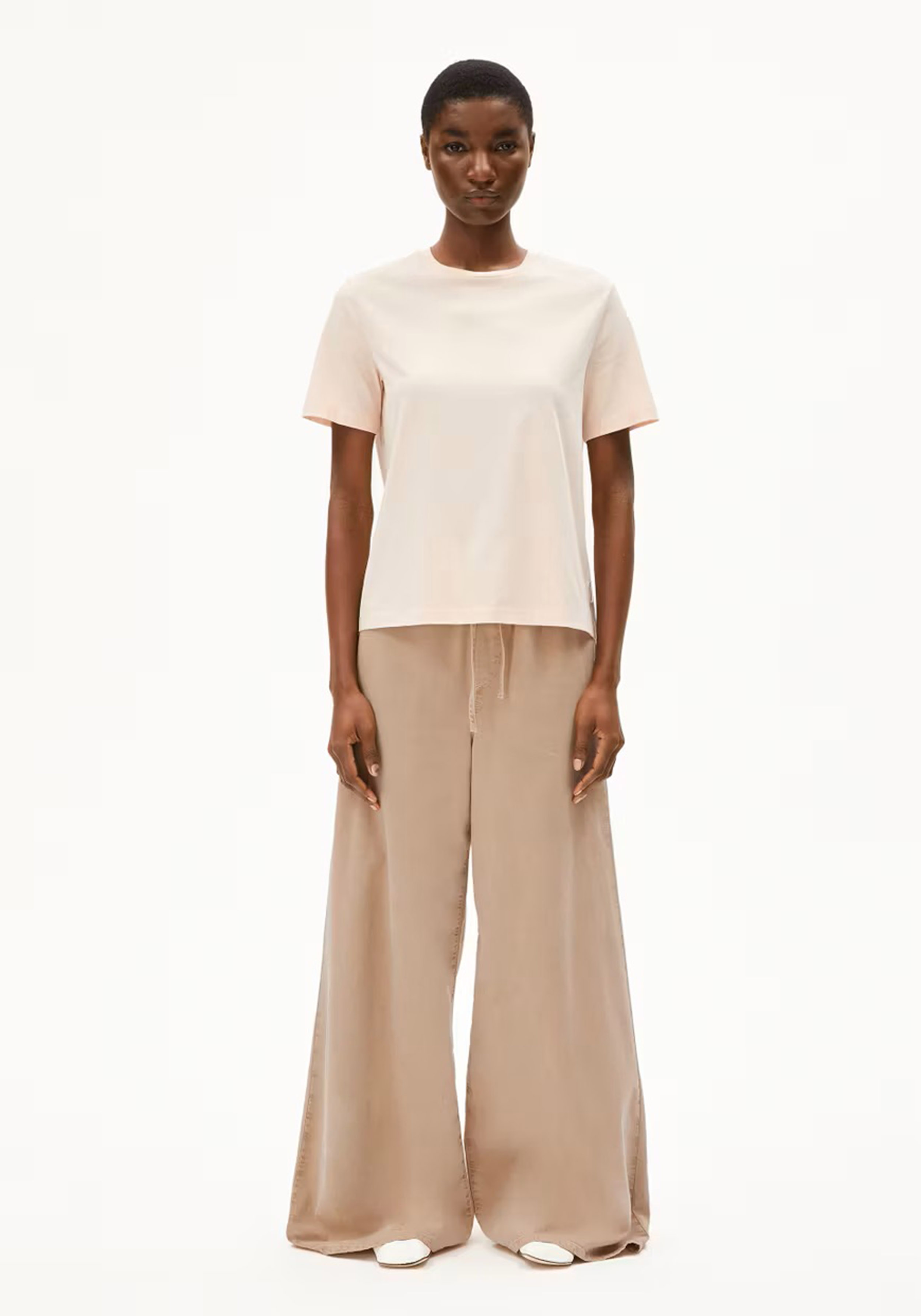 Armedangels T-Shirt Lualaa Pale Peach