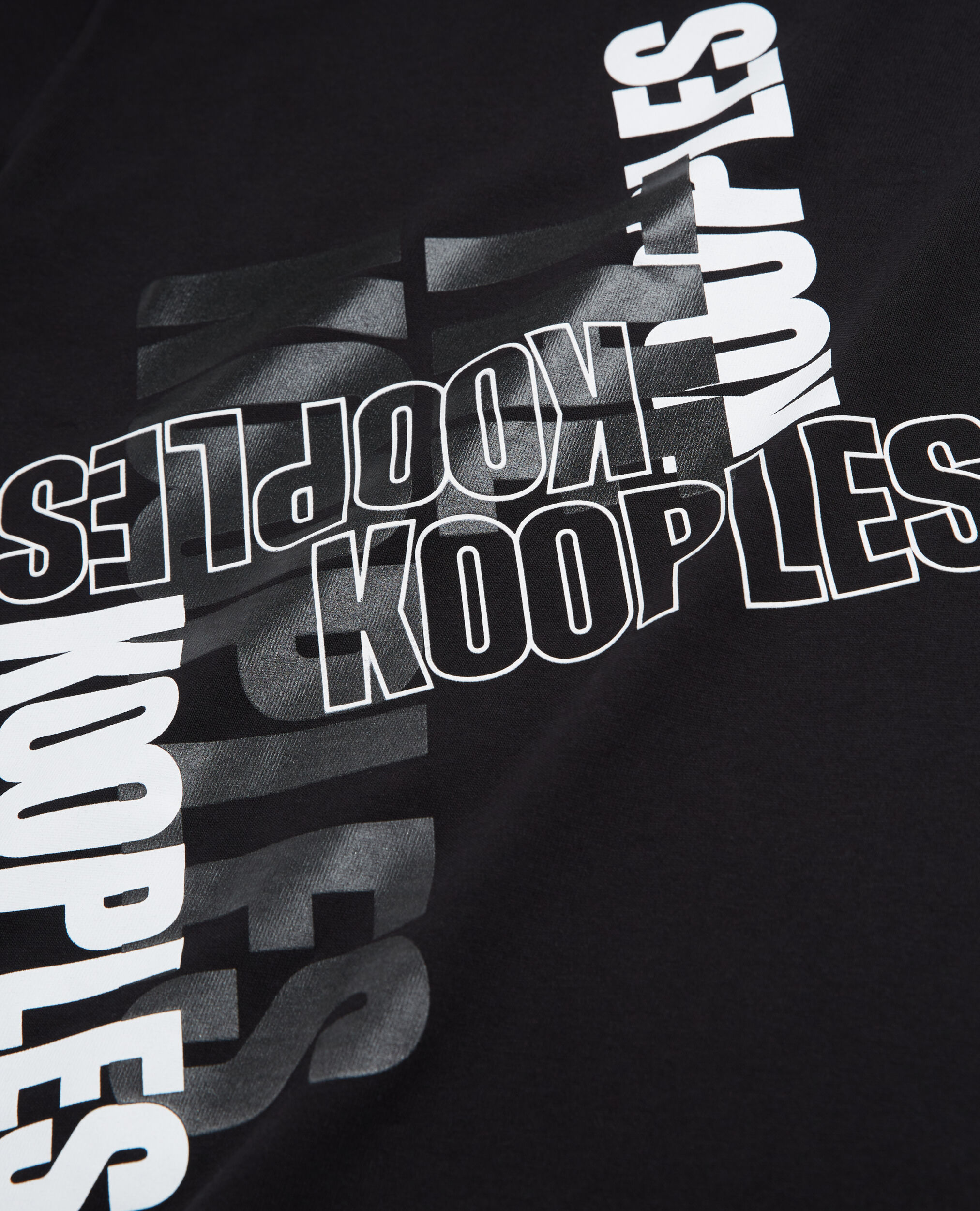 T-shirt logo The Kooples noir