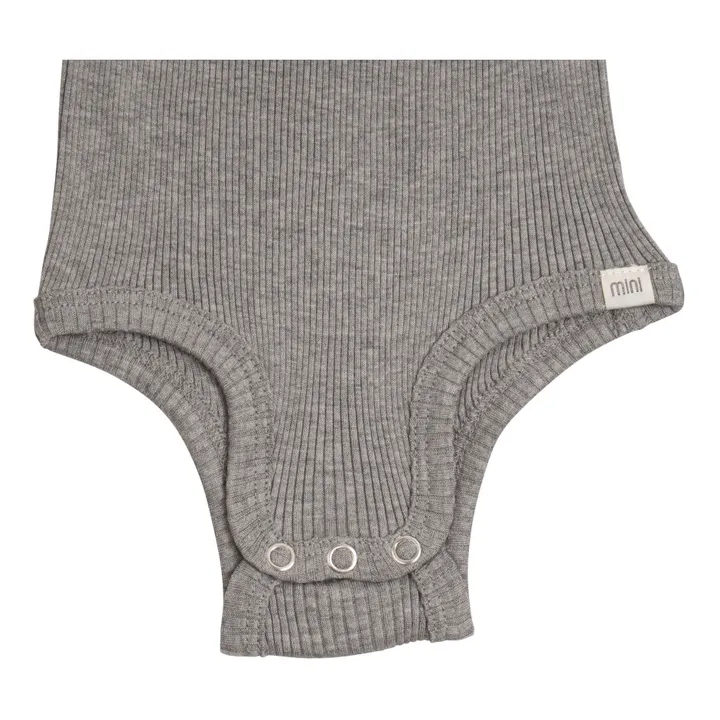 Minimalisma Body Bono Soie et Coton | Gris